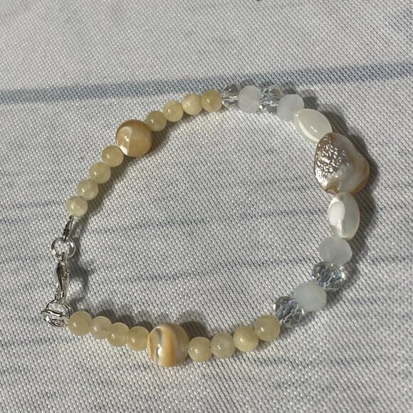 Obatala Oshanla Orisha Ilde Bracelet Oshanla Orisha Santeria Yoruba Religion Oba - Picture 2 of 2
